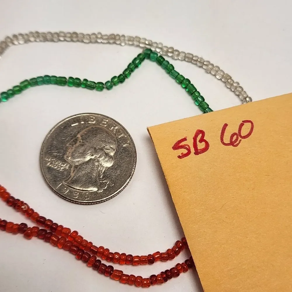 5/$10 Seed Bead 1 Single Strand Seed Beads Jewelry Making Supplies Crafts